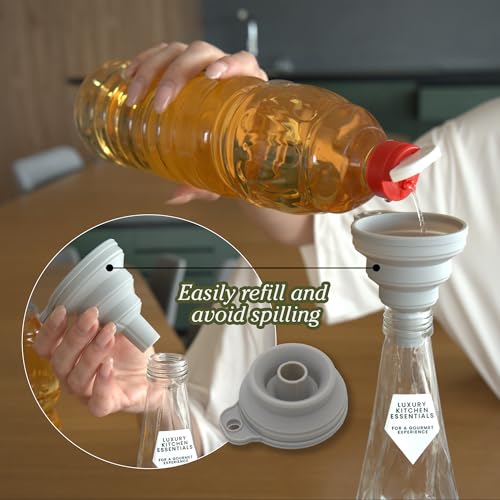 Diamond Lux Olive Oil Bottle Dispenser (2 Count)