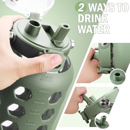 84 oz Glass Water Bottle