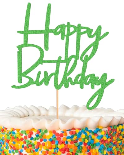 Happy Birthday Cake Topper
