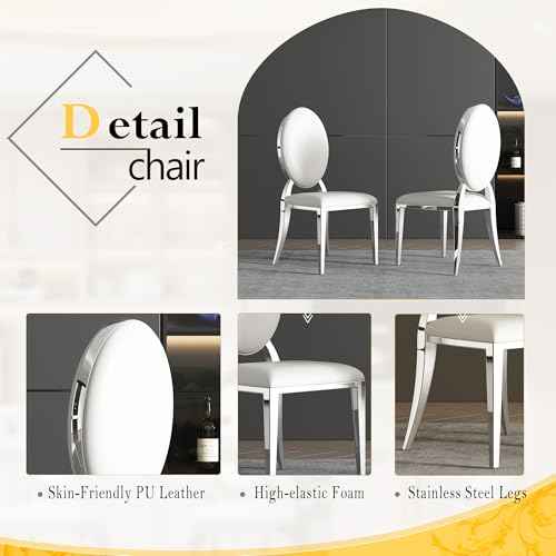 7 Piece Luxury Dining Room Set (7 Count)
