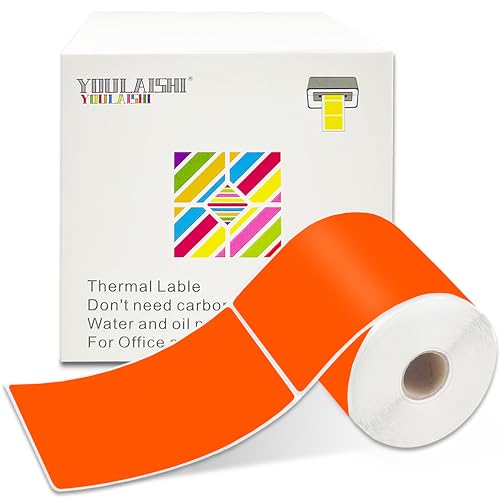 3 X 5 Inch Printable Waterproof Rectangle Color Coding Labels