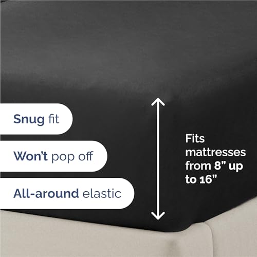 Split King Size 5 Piece Sheet Set