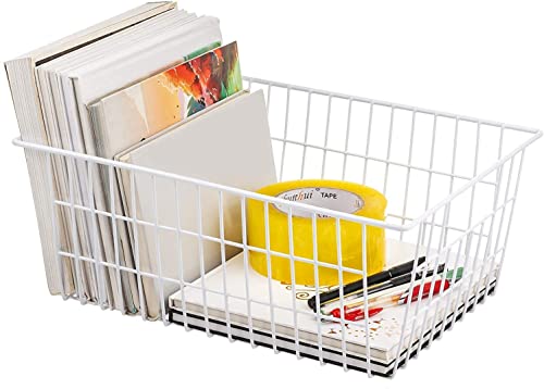 Wire Storage Baskets (4 Count)
