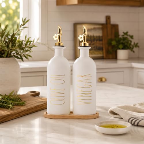 16oz Olive Oil Dispenser Bottles for Kitchen