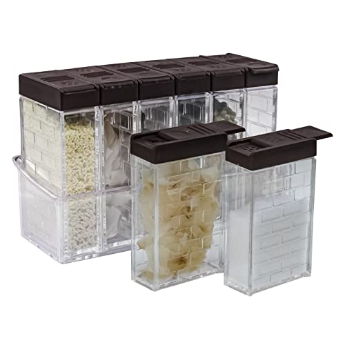 6Pcs Spice Shaker Jars (6 Count)