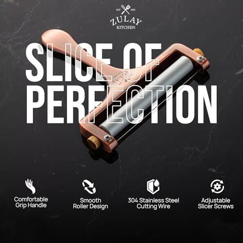 Zulay Adjustable Cheese Slicer