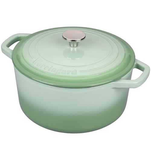 Enameled Cast Iron Dutch Oven Pot with Lid