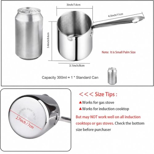 10oz Butter & Milk Warmer Pot 18