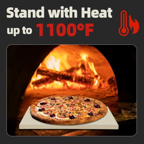 12.6" Square Pizza Stone