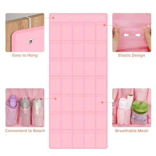 35 Pockets Door Hanging Cup Organizer Fit for Stanley Tumblers