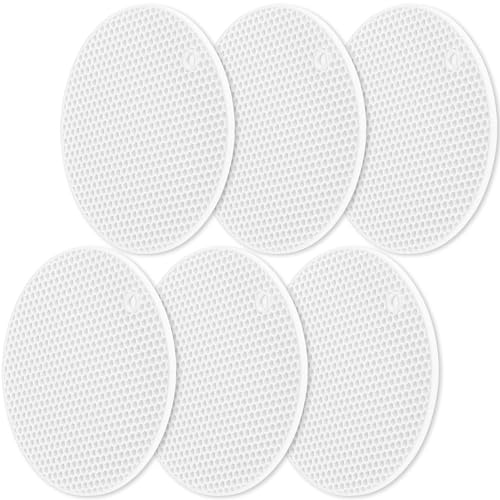 Silicone Trivets Mat (6 Count)