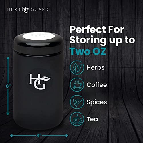 2 Oz Airtight Container & Smell Proof Jar (3 Count)