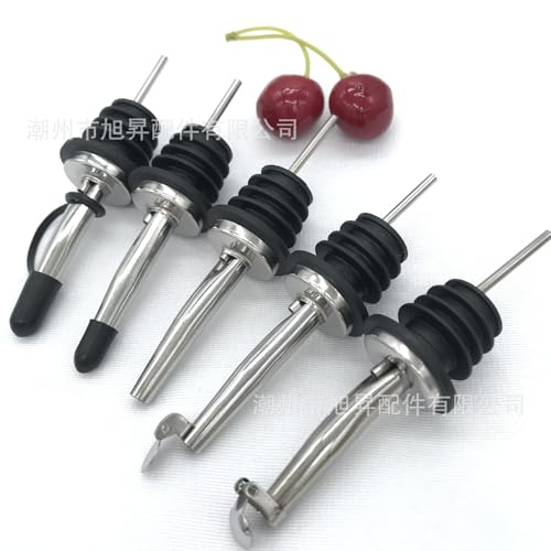 4 Pack Oil Pourerswith Flip Top