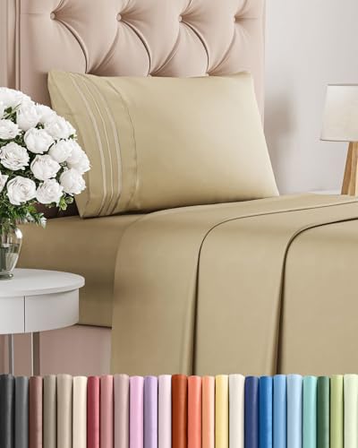 Twin Size 3 Piece Sheet Set