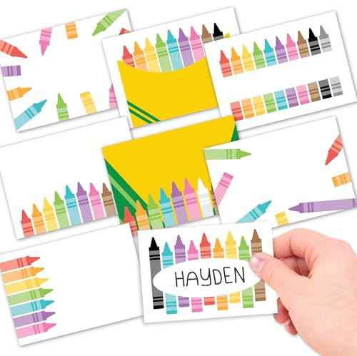 Self Adhesive Name Tags Sticker (56 Count)