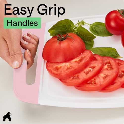BPA Free Reversible Kitchen Cutting Board (3 Count)