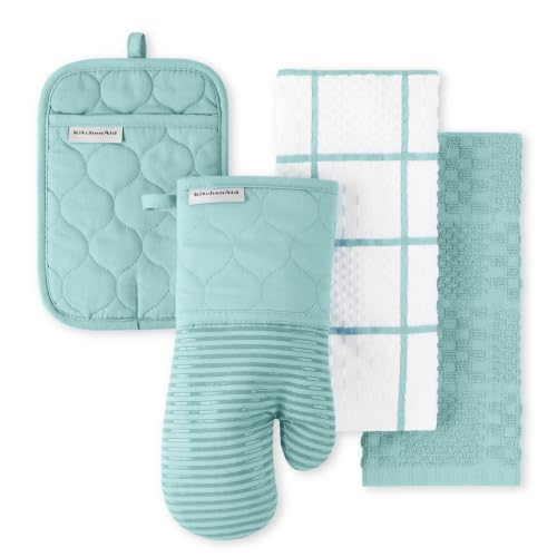 Quilted Cotton Oven Mitt