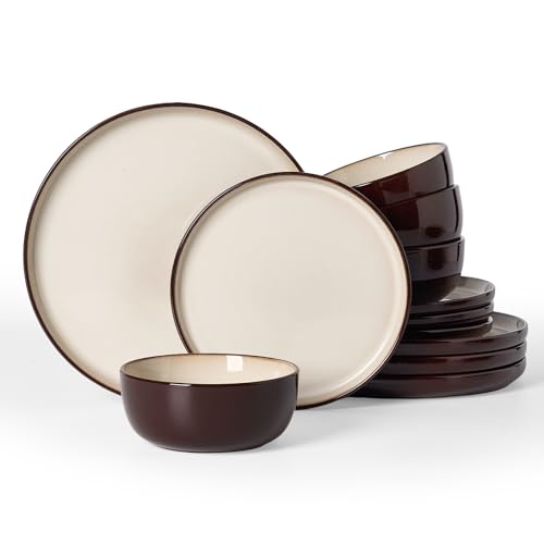 Milkyway 12 Piece Stoneware Dinnerware Set