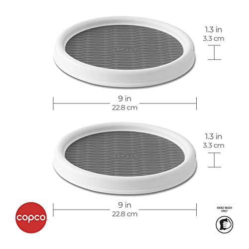 Lazy Susan Turntable Organizer Set of 2