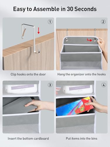 1 Pack Over the Door Organizer