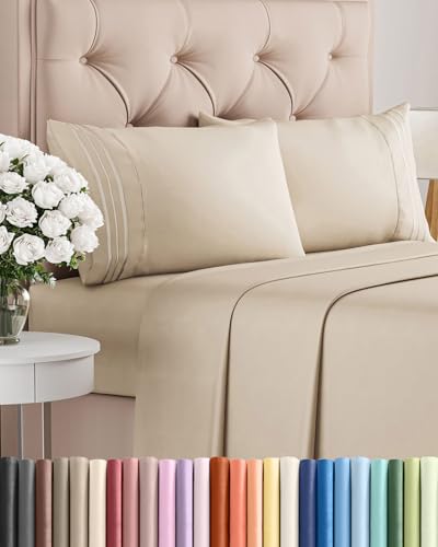 King Size 4 Piece Sheet Set