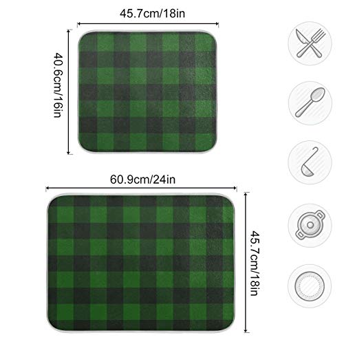 Super Absorbent Dish Drying Mat