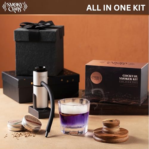 Whiskey Smoker Kit with Smoke Gun