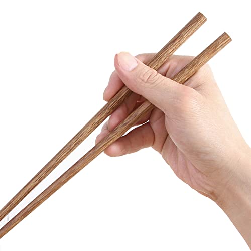Reusable Wenge Wood Chopsticks (10 Count)