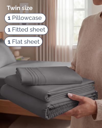 Twin Size 3 Piece Sheet Set