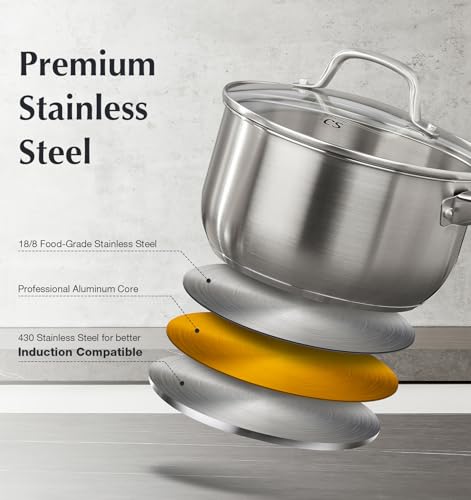 Stainless Steel Saucepan