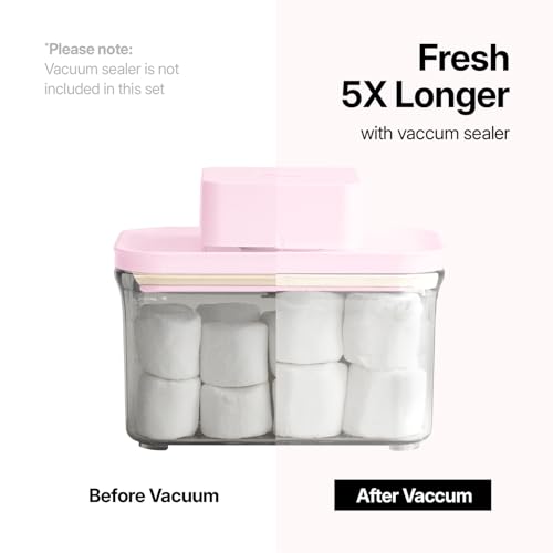 Premium Airtight Food Storage Containers ROSE 8P (8 Count)