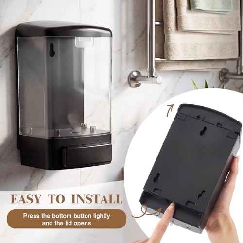 8 Pcs Wall Mounted Soap Dispenser (8 Count)