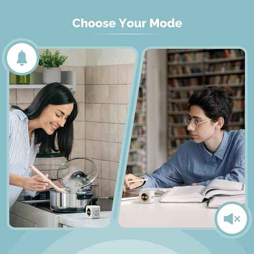 Pomodoro Cube Timer Productivity Visual Timer (2 Count)