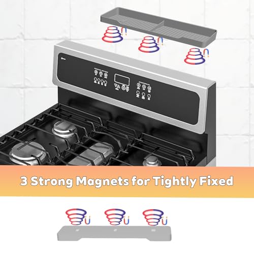 15" Magnetic Silicone Stove Top Shelf