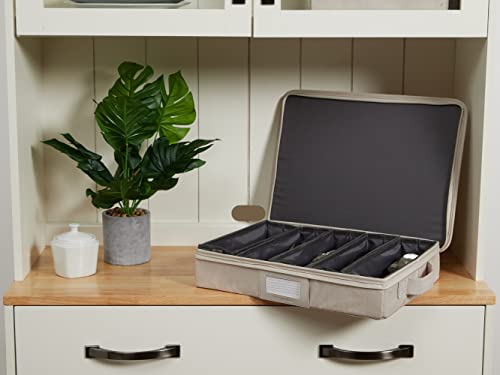 Flatware Storage Box with Removable Trays