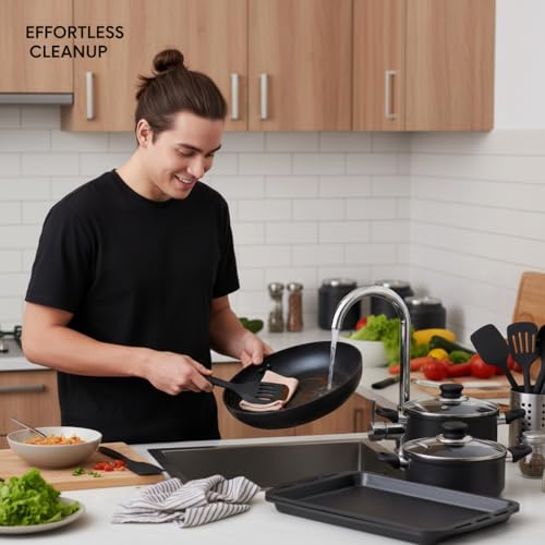20 Piece Nonstick Cookware Set