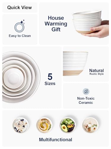 Cereal Bowls Set of 4 (4 Count)