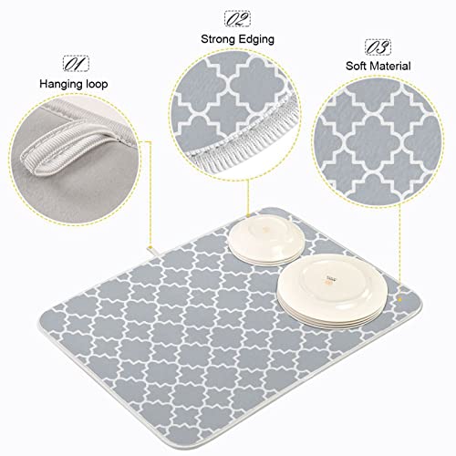 Super Absorbent Dish Drying Mat