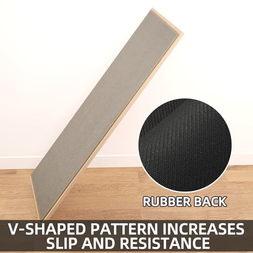 Kitchen Mat Rubber Backing Cushioned Non Slip Kitchen Rugs for Floor