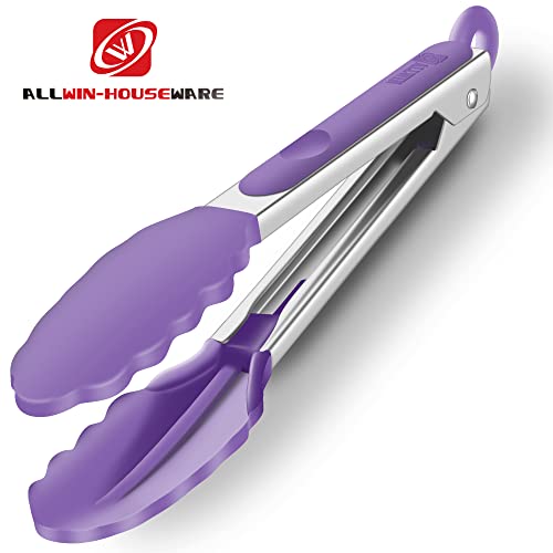 2 Pack Silicone Kitchen Tongs (2 Count)