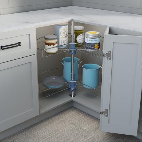 Dowell Base Cabinet Kidney Shape Dia.28 270° Lazy Susan