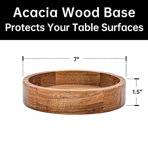 Extra Large Glass Salad Bowl Set