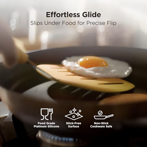 WaltzGrip Platinum Silicone Pancake Spatula Turner
