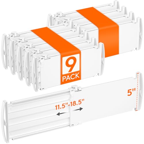 5" Tall Drawer Dividers (9 Count)