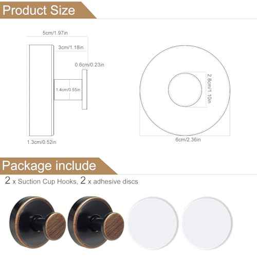 Suction Cup Hooks for Shower