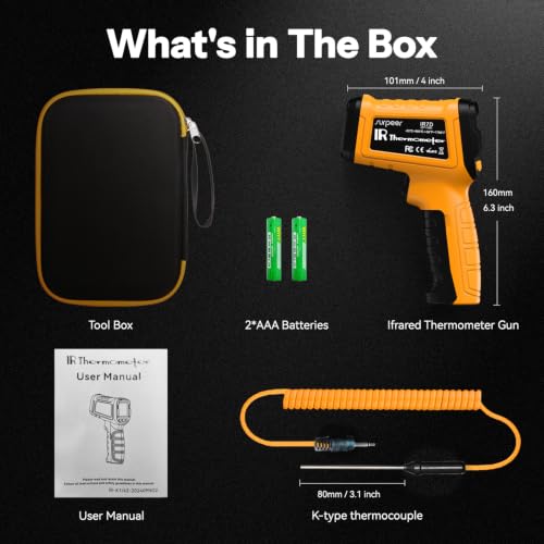 Infrared Thermometer Gun