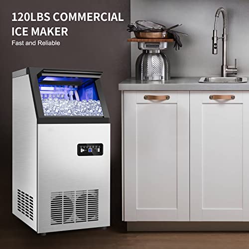 Commercial Ice Maker Machine 120Lbs