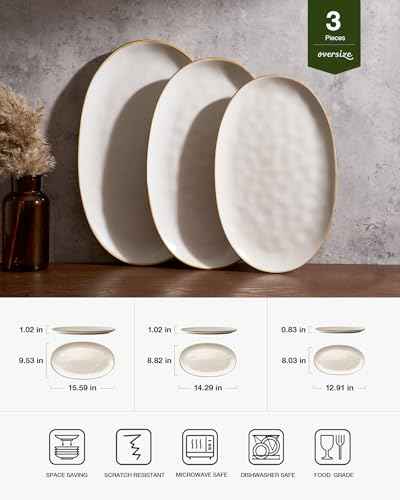 Serving Platters Set of 3 Sizes