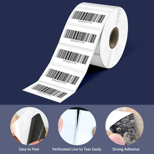 L Liked 15600 Direct Thermal Labels 2"x1" (15600 Count)