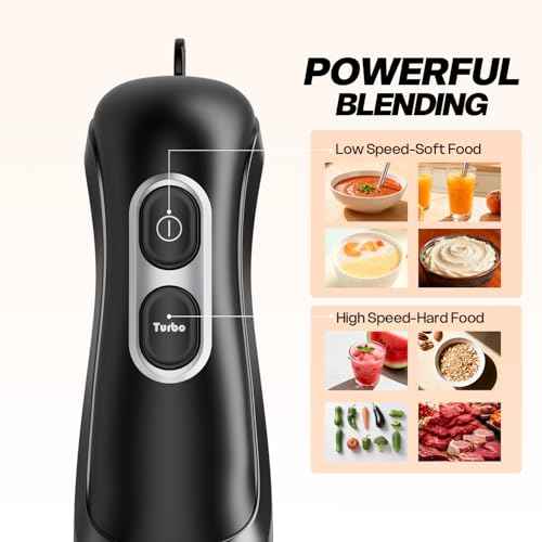 Immersion Blender Corded 400W